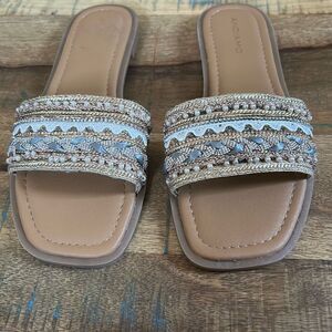 Jeweled Slides Size 9